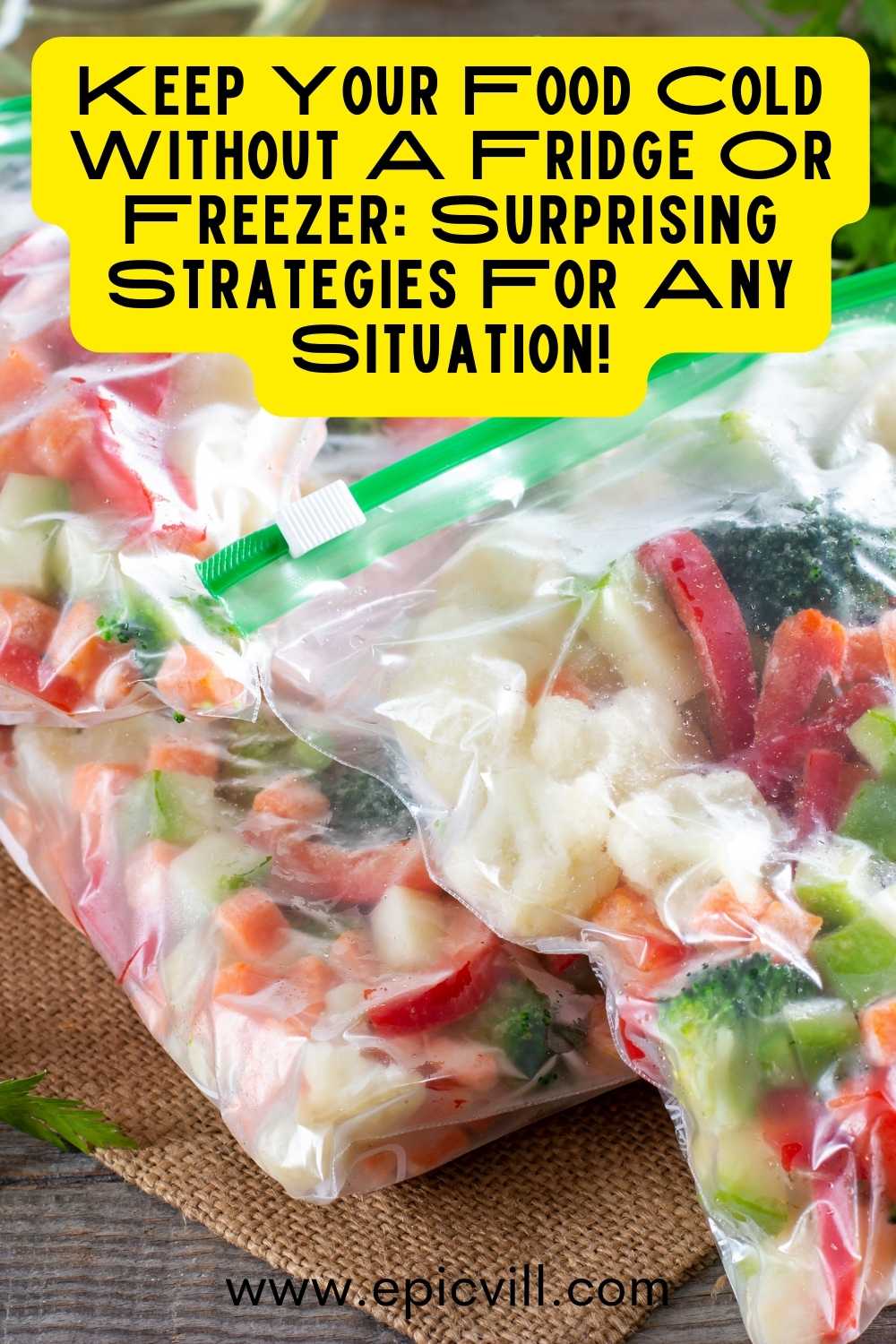 Keep Your Food Cold Without A Fridge Or Freezer: Surprising Strategies ...